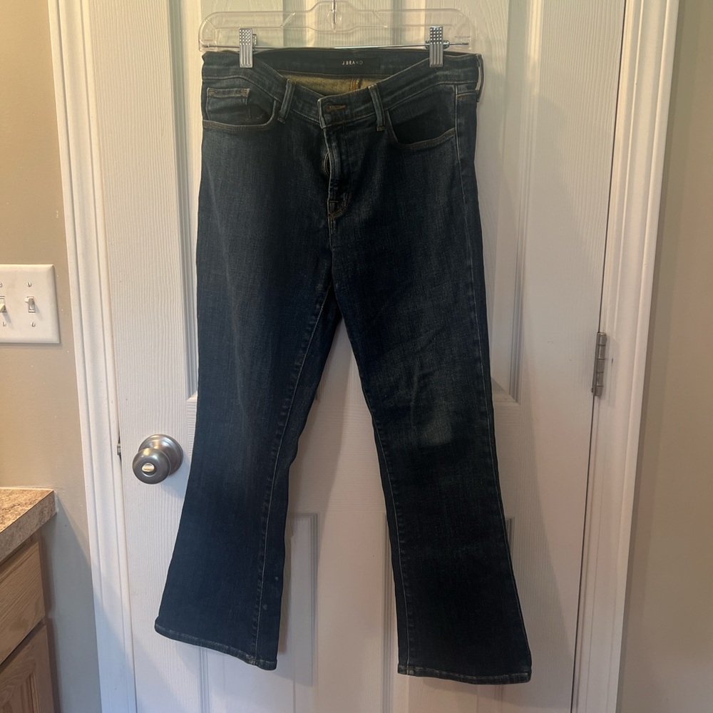 J Brand Dark Blue Flare Women's Jeans